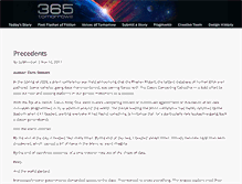 Tablet Screenshot of 365tomorrows.com